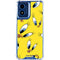 Looney Tunes Tweety Bird Super Sized Pattern Moto G 5G (2024) Clear Case